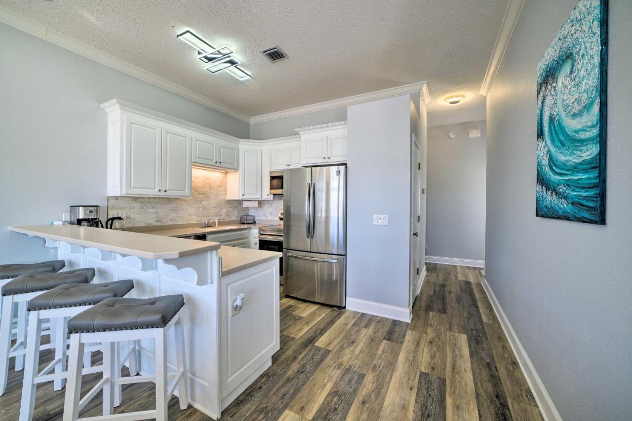 Sunny Pcb Home With Balcony Steps To The Beach! Panama City Beach Bagian luar foto