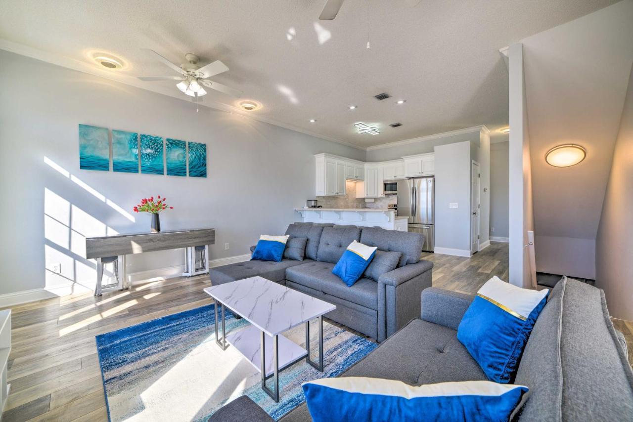 Sunny Pcb Home With Balcony Steps To The Beach! Panama City Beach Bagian luar foto