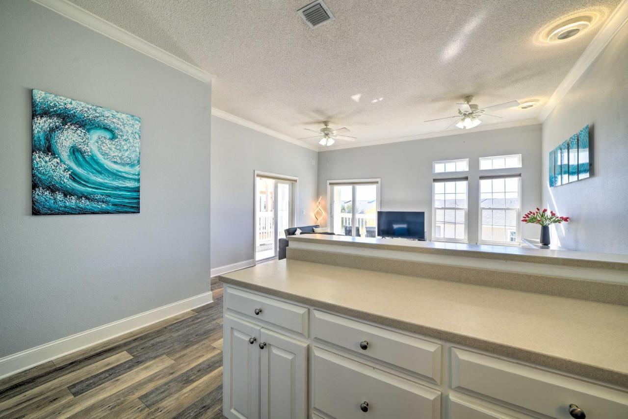 Sunny Pcb Home With Balcony Steps To The Beach! Panama City Beach Bagian luar foto