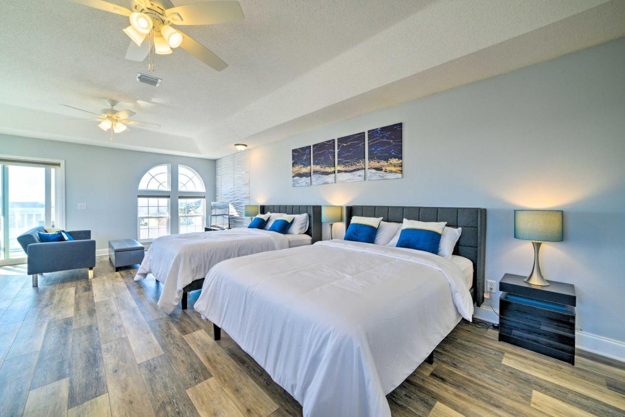 Sunny Pcb Home With Balcony Steps To The Beach! Panama City Beach Bagian luar foto