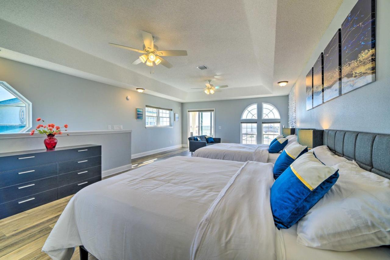 Sunny Pcb Home With Balcony Steps To The Beach! Panama City Beach Bagian luar foto